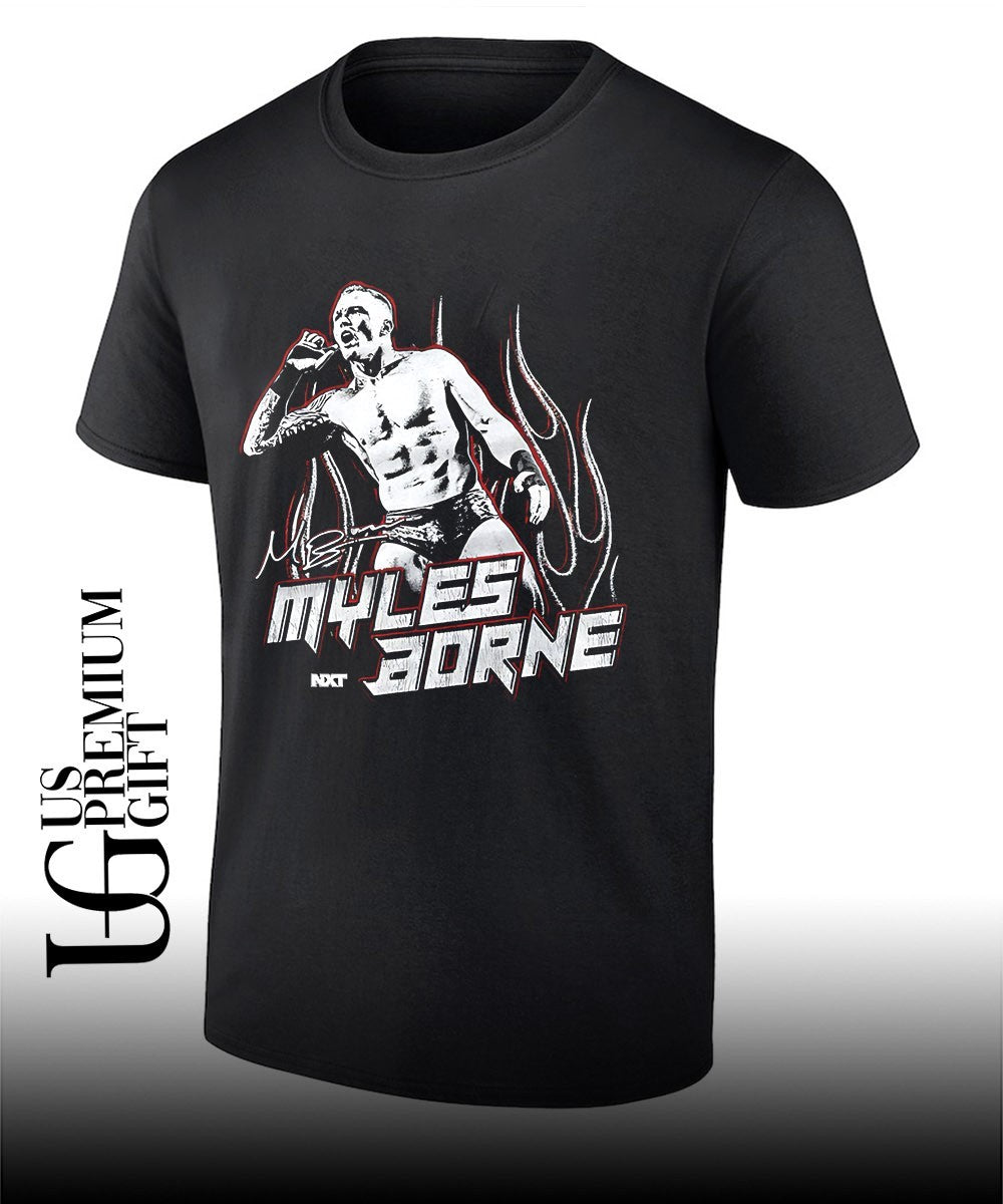 Myles Borne NXT wrestler grunge shirt Unisex T-shirt, Sweatshirt, Hoodie, Long Sleeve Tee - T-Shirt, Sweatshirt, Hoodie