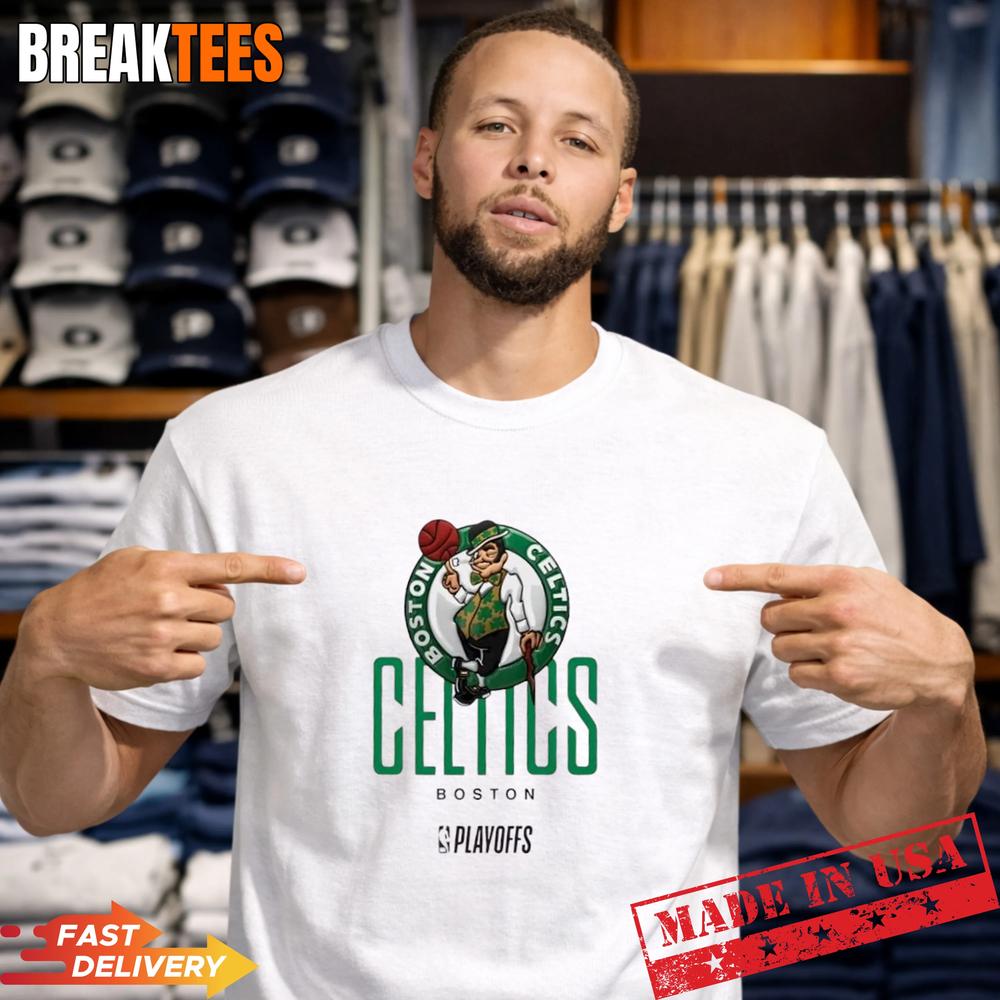 NBA Playoffs Boston Celtics Basketball Logo T-Shirt Unisex T-shirt, Sweatshirt, Hoodie, Long Sleeve Tee - T-Shirt, Sweatshirt, Hoodie