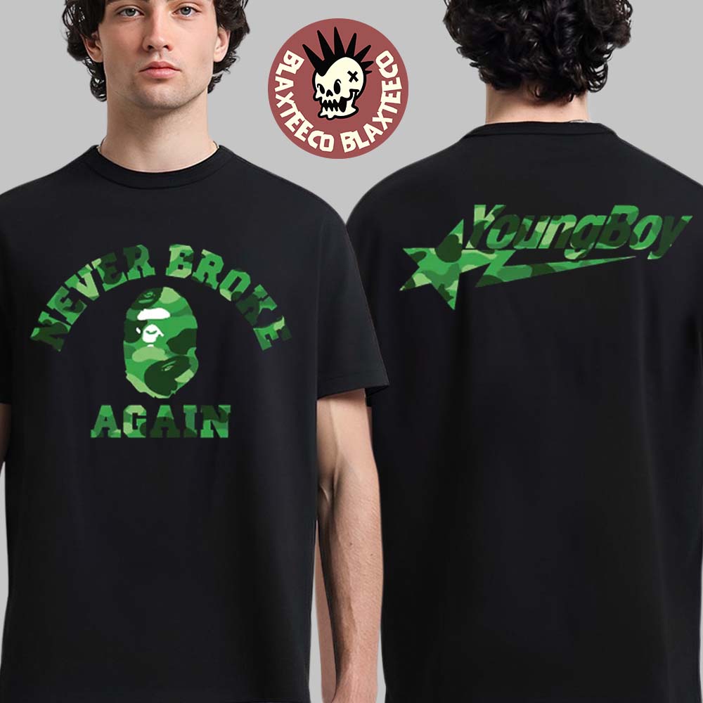 NBA Youngboy x Bape Star T-Shirt Unisex T-shirt, Sweatshirt, Hoodie, Long Sleeve Tee - T-Shirt, Sweatshirt, Hoodie