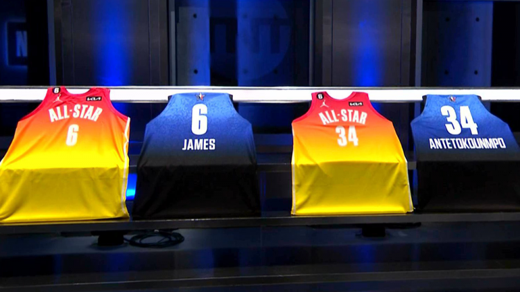 NBA 2023 All Star Style 1 Basketball Jersey basketball jersey product view 1