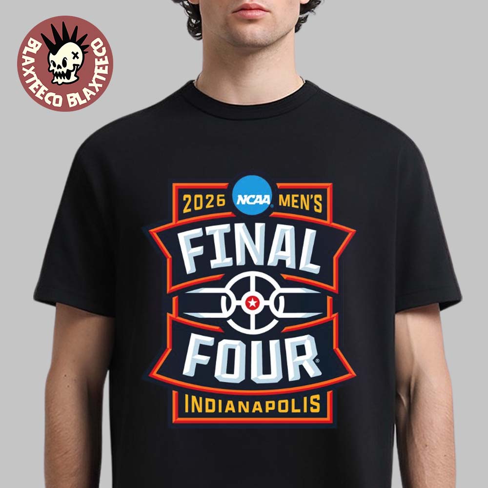 NCAA 2026 Mens Final Four Indianapolis Logo T-Shirt Unisex T-shirt, Sweatshirt, Hoodie, Long Sleeve Tee - T-Shirt, Sweatshirt, Hoodie