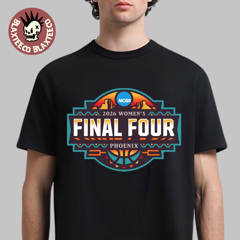 NCAA 2026 Womens Final Four Phoenix Logo T-Shirt Unisex T-shirt, Sweatshirt, Hoodie, Long Sleeve Tee - T-Shirt, Sweatshirt, Hoodie