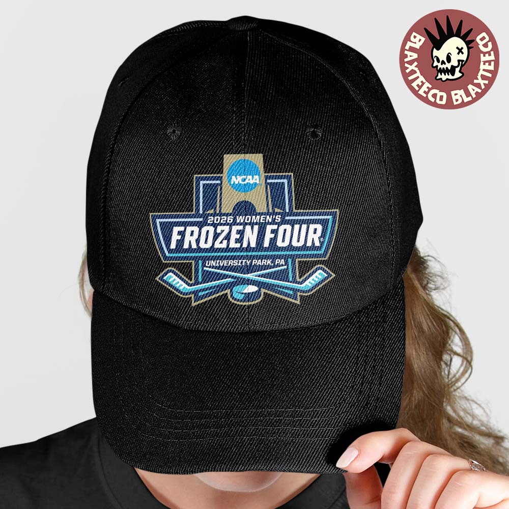 NCAA 2026 Womens Frozen Four University Park Pennsylvania Logo Cap Hat Snapback Unisex T-shirt, Sweatshirt, Hoodie, Long Sleeve Tee - T-Shirt, Sweatshirt, Hoodie