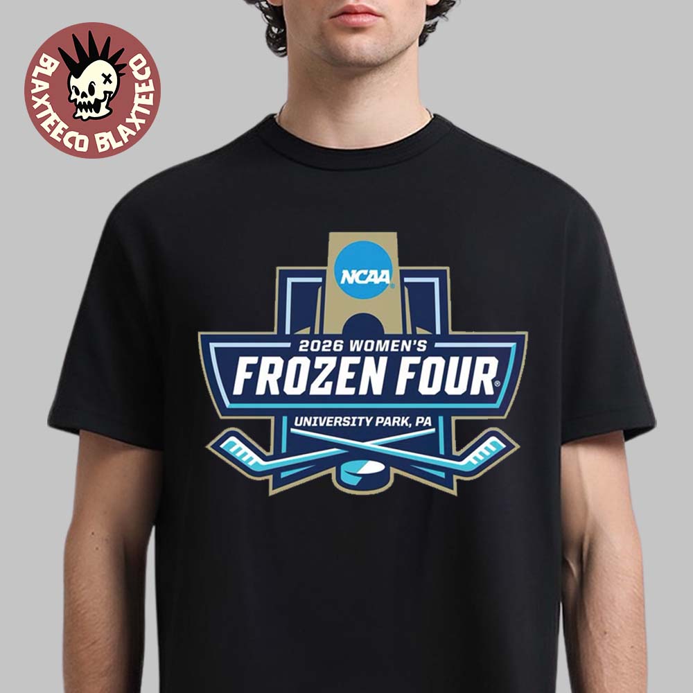 NCAA 2026 Womens Frozen Four University Park Pennsylvania Logo T-Shirt Unisex T-shirt, Sweatshirt, Hoodie, Long Sleeve Tee - T-Shirt, Sweatshirt, Hoodie