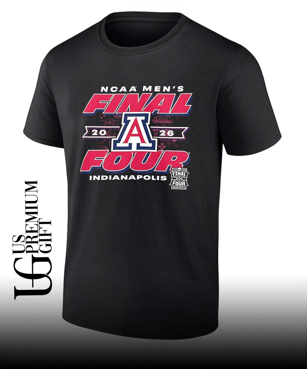 NCAA Mens Final Four Arizona Wildcats basketball Indianapolis 2026 shirt Unisex T-shirt, Sweatshirt, Hoodie, Long Sleeve Tee - T-Shirt, Sweatshirt, Hoodie