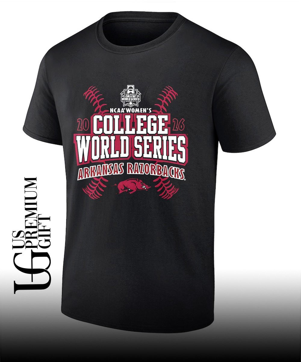 NCAA Womens College World Series 2026 Arkansas Razorbacks Softball shirt Unisex T-shirt, Sweatshirt, Hoodie, Long Sleeve Tee - T-Shirt, Sweatshirt, Hoodie