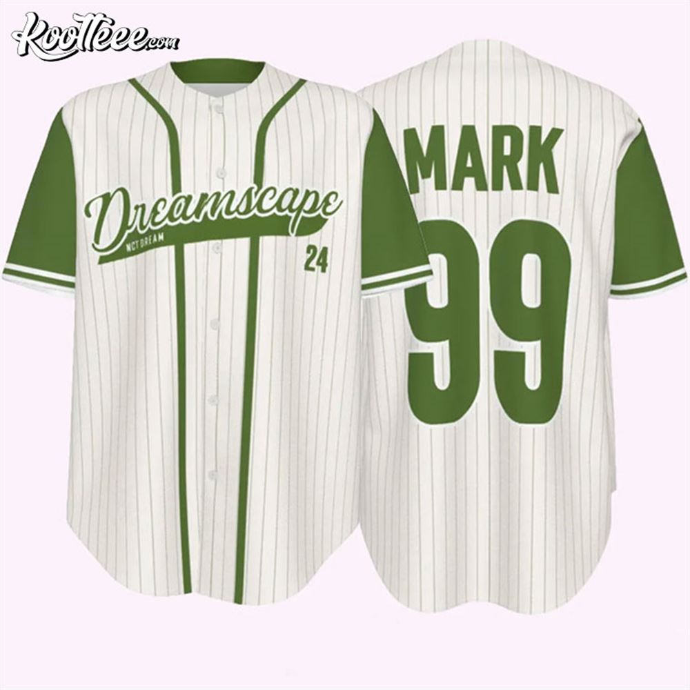 NCT Dream Dreamscape Custom Baseball Jersey baseball jersey product view 1