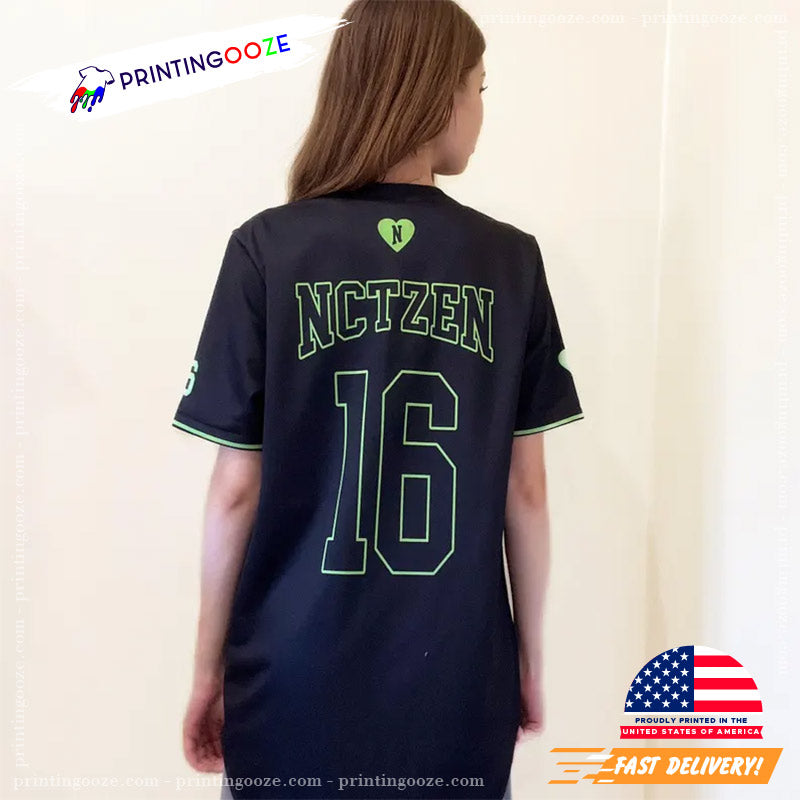 NCT Nation 127 Dream Kpop Baseball Jersey baseball jersey product view 2