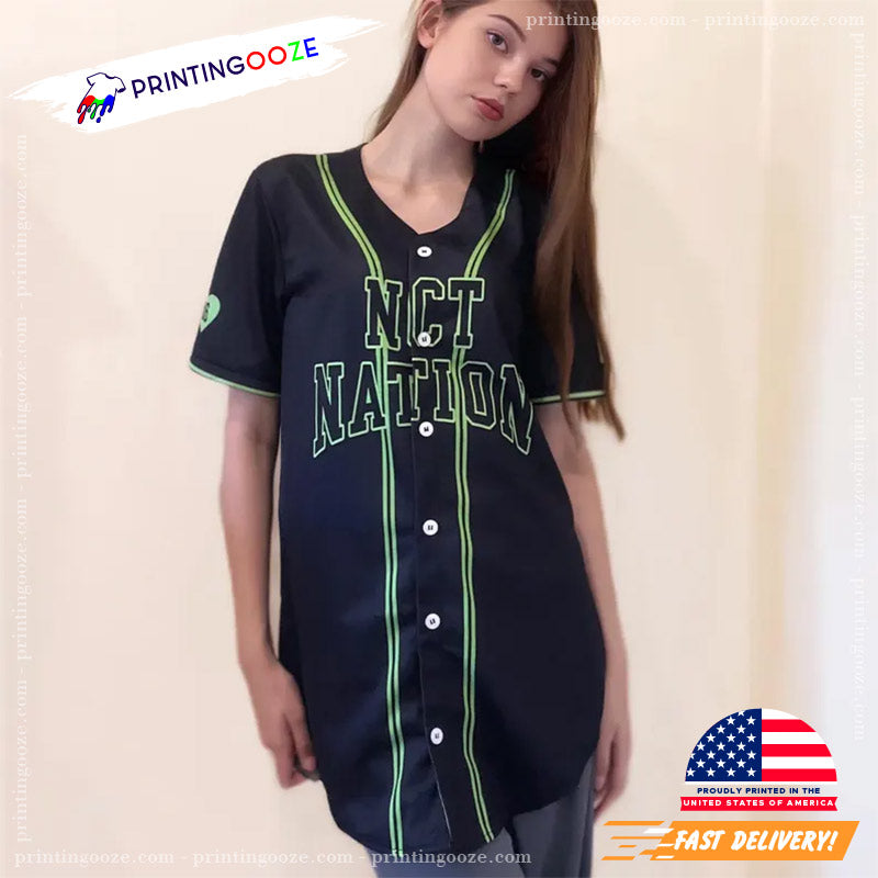 NCT Nation 127 Dream Kpop Baseball Jersey baseball jersey product view 3