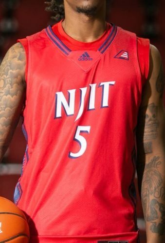 NJIT Highlanders 2022-23 Home College Football Jersey football jersey product view 1