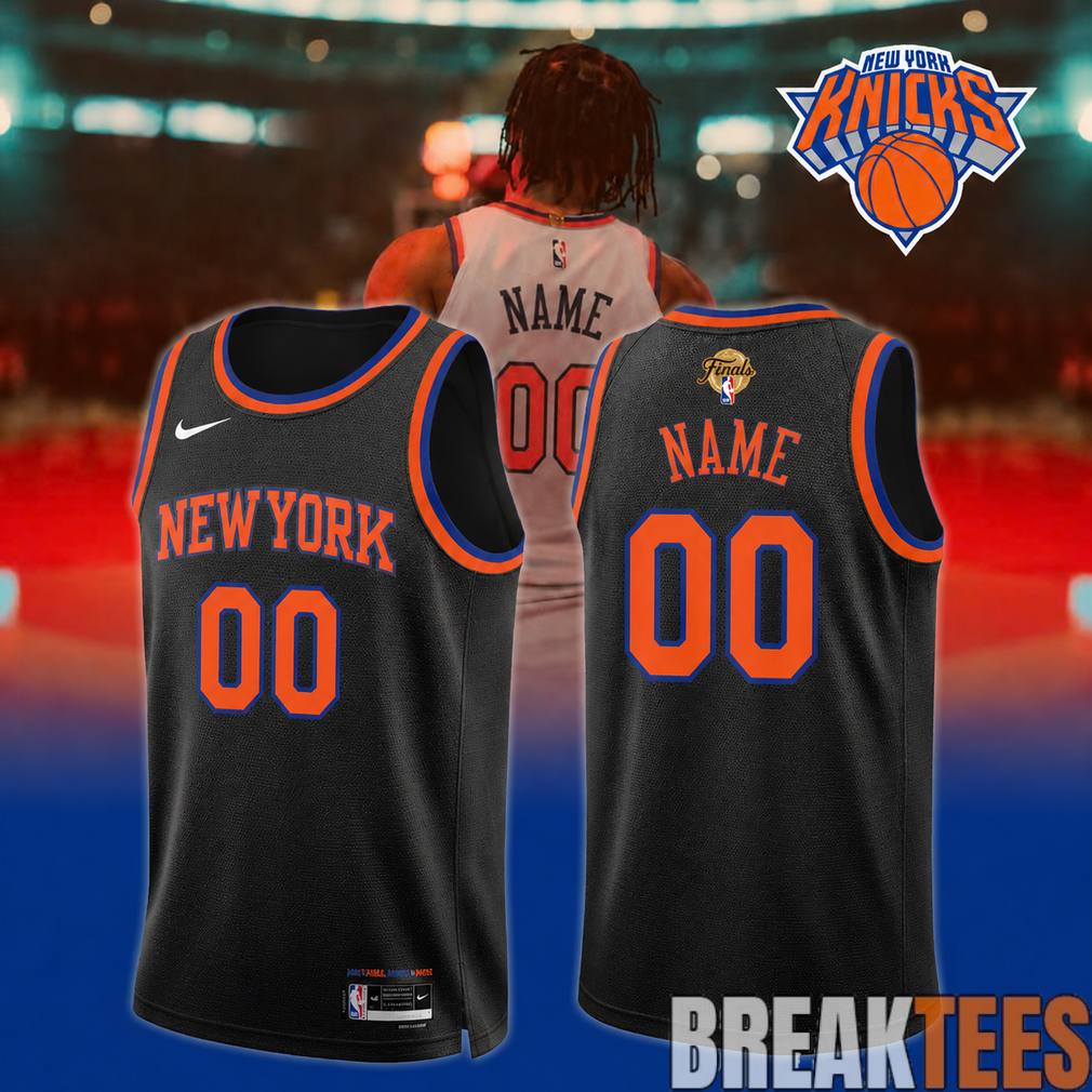 NY Knicks Jalen Brunson #11 Finals 2026 Custom Jersey Black Unisex T-shirt, Sweatshirt, Hoodie, Long Sleeve Tee - T-Shirt, Sweatshirt, Hoodie