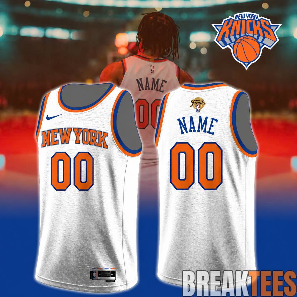 NY Knicks Jalen Brunson #11 Finals 2026 Custom Jersey White Unisex T-shirt, Sweatshirt, Hoodie, Long Sleeve Tee - T-Shirt, Sweatshirt, Hoodie