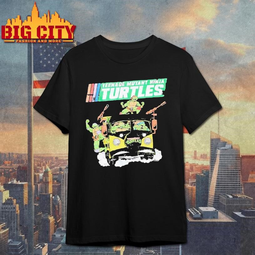 Nage Mutant Ninja Turtles Party Van Graphic Shirt Unisex T-shirt, Sweatshirt, Hoodie, Long Sleeve Tee - T-Shirt, Sweatshirt, Hoodie