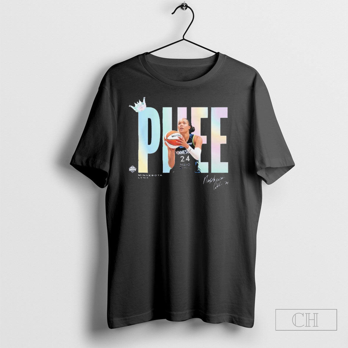 Napheesa Collier Minnesota Lynx Phee Crown T Shirt Tee Unisex T-shirt, Sweatshirt, Hoodie, Long Sleeve Tee - T-Shirt, Sweatshirt, Hoodie