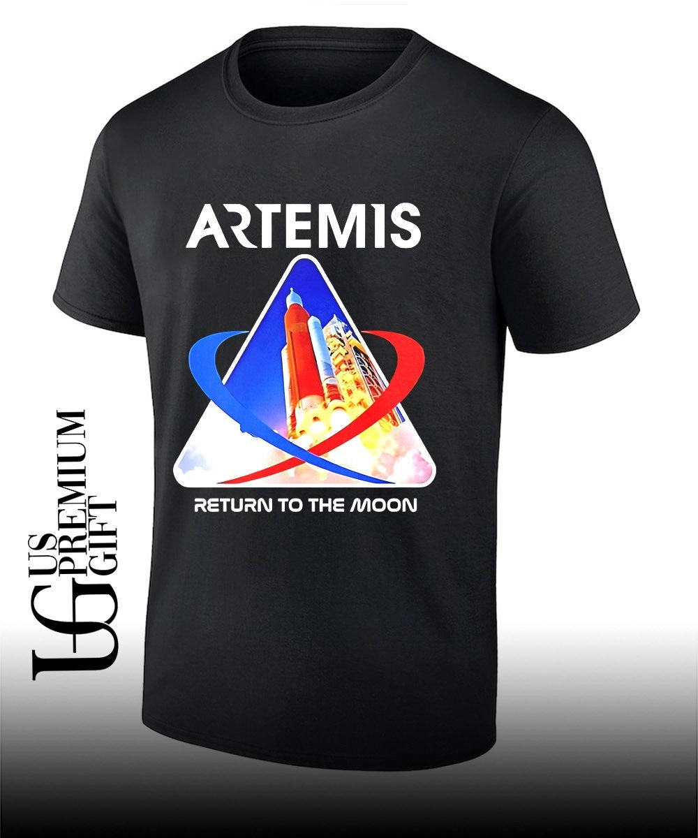 Nasa Artemis Launch Space Enthusiast Apparel Return To The Moon shirt Unisex T-shirt, Sweatshirt, Hoodie, Long Sleeve Tee - T-Shirt, Sweatshirt, Hoodie