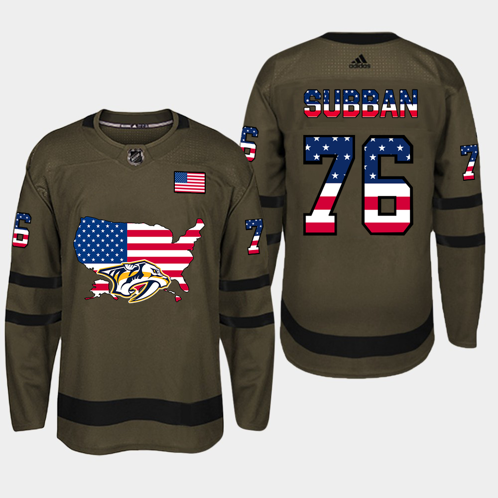 Nashville Predators Style 2 Hockey Jersey hockey jersey product view 1