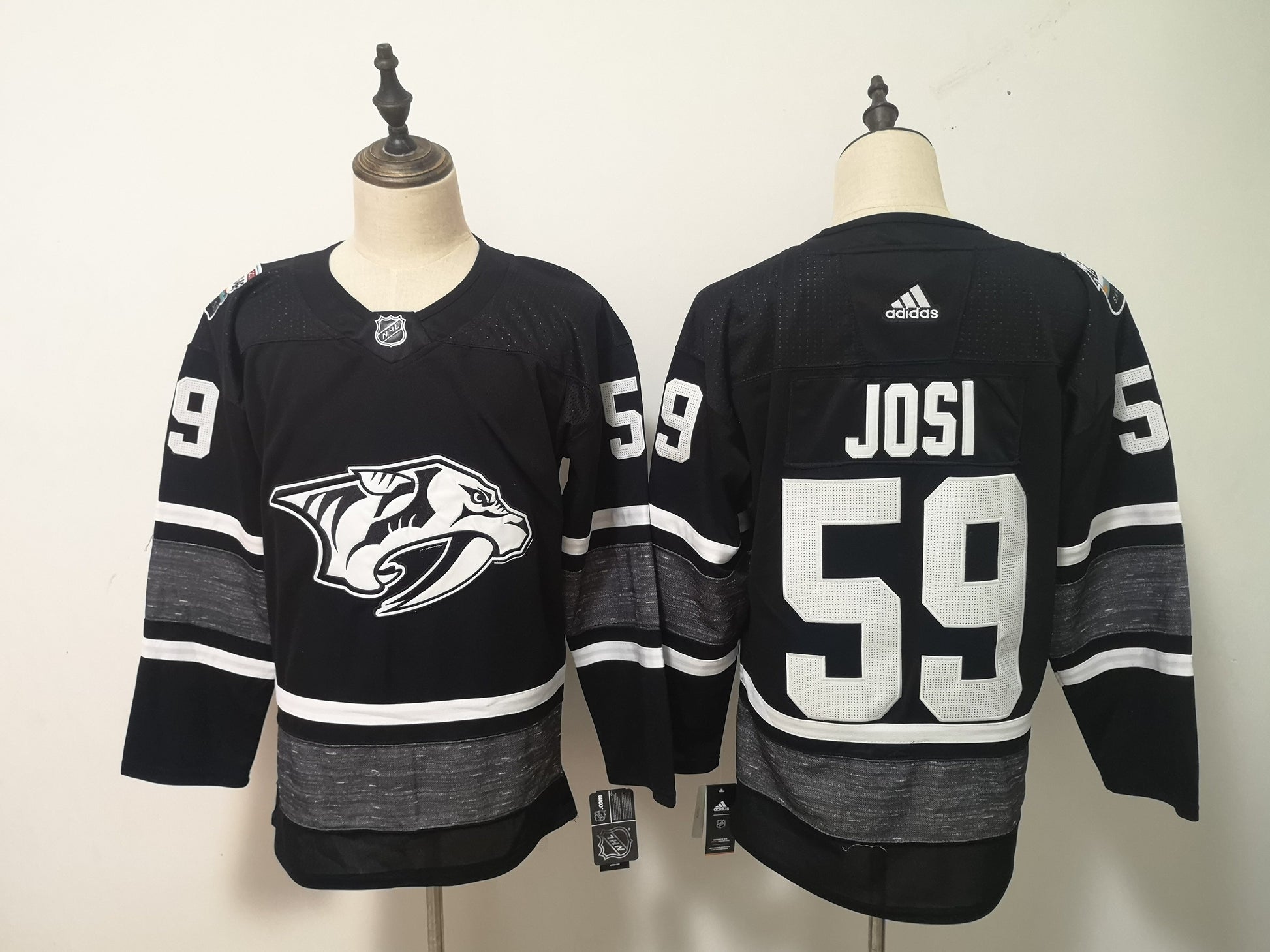 Nashville Predators #59 Roman Josi Hockey Jersey hockey jersey product view 1