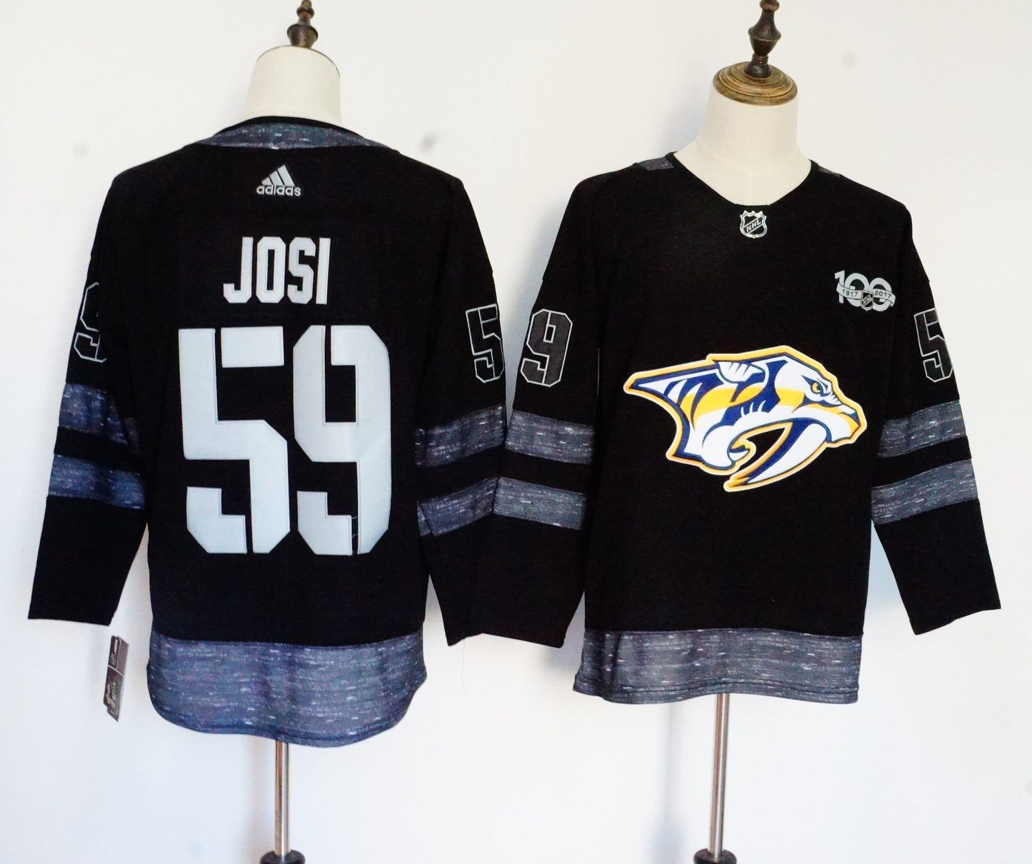 Nashville Predators #59 Roman Josi Predators 59 Hockey Jersey hockey jersey product view 1