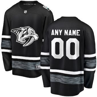 Nashville Predators custom Hockey Jersey hockey jersey product view 1