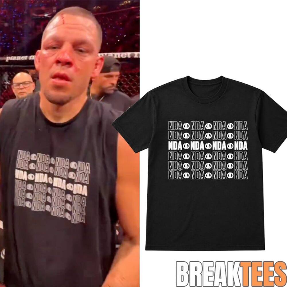Nate Diaz NDA Shirt Unisex T-shirt, Sweatshirt, Hoodie, Long Sleeve Tee - T-Shirt, Sweatshirt, Hoodie