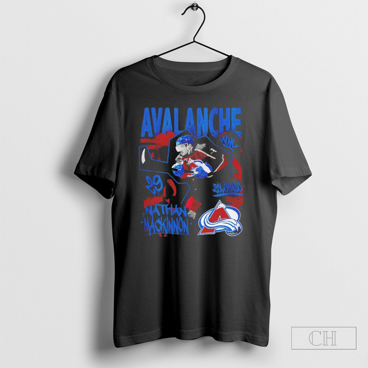 Nathan Mackinnon Colorado Avalanche Photo Graphic Shirt Tee Unisex T-shirt, Sweatshirt, Hoodie, Long Sleeve Tee - T-Shirt, Sweatshirt, Hoodie