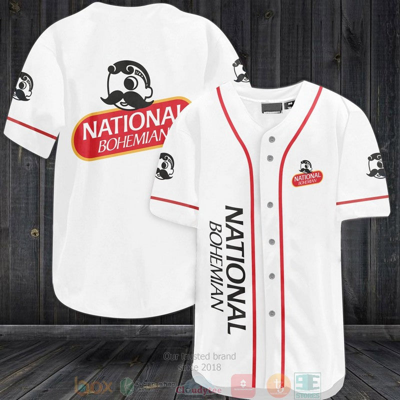 National Bohemian Baseball shirt baseball jersey product view 1