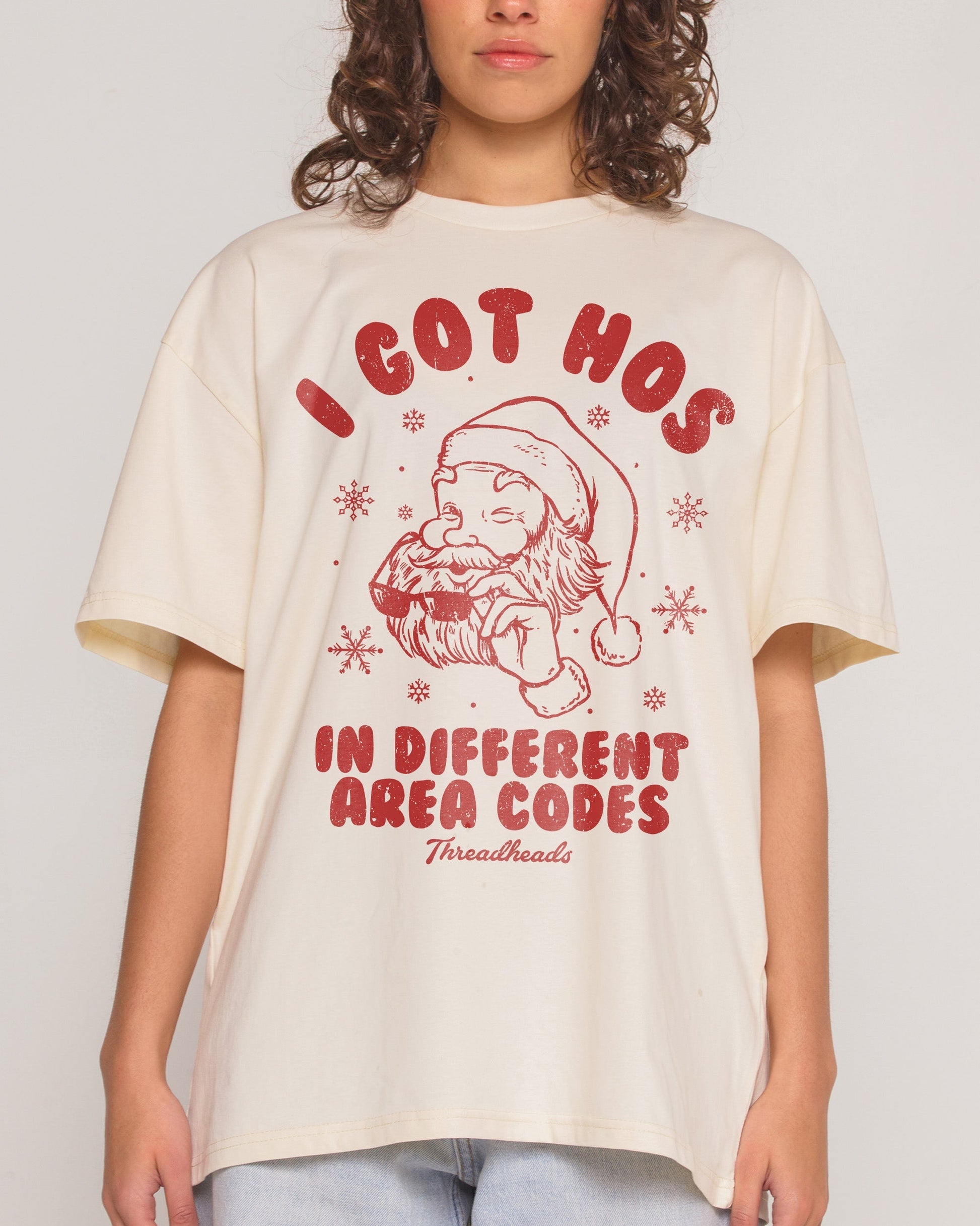 Hos In Different Area Codes T-Shirt Unisex T-shirt, Sweatshirt, Hoodie, Long Sleeve Tee - T-Shirt, Sweatshirt, Hoodie
