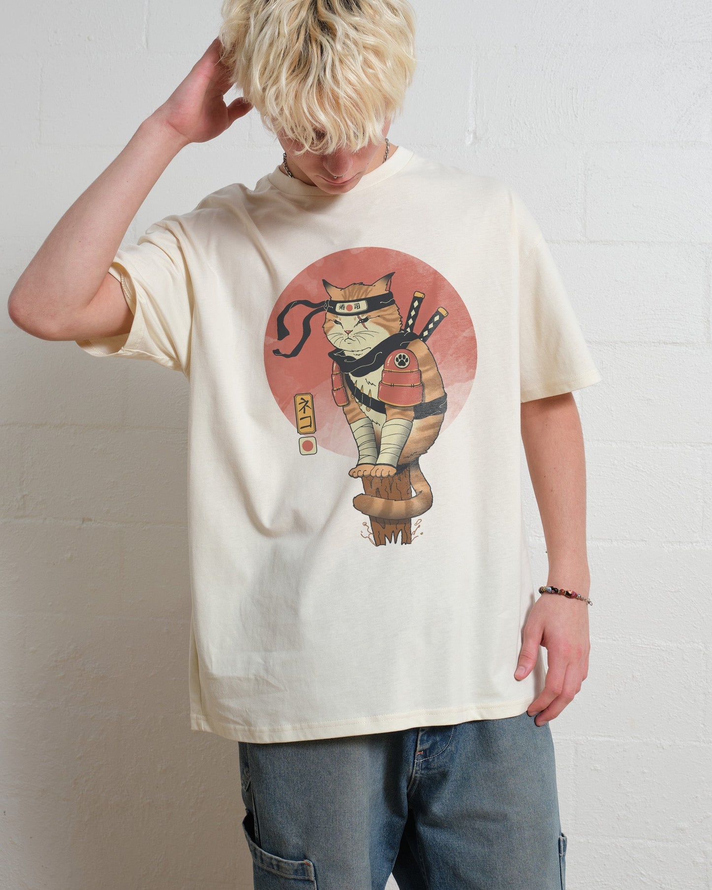 Shinobi Cat T-Shirt Unisex T-shirt, Sweatshirt, Hoodie, Long Sleeve Tee - T-Shirt, Sweatshirt, Hoodie