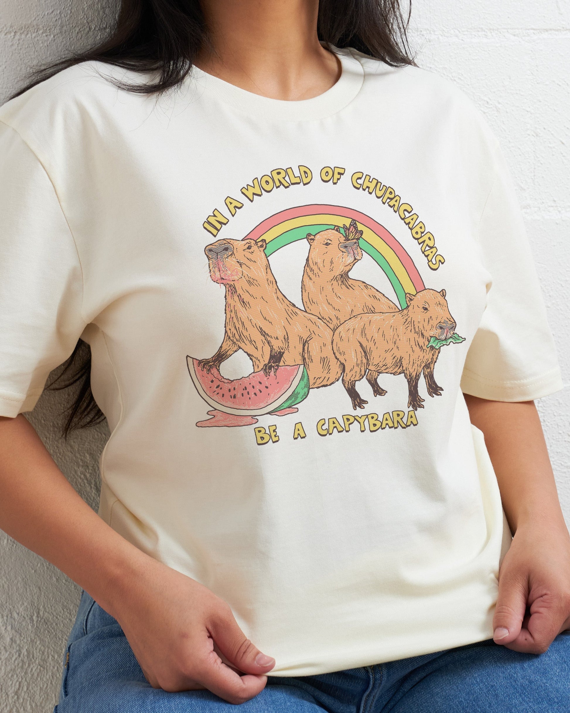 Be a Capybara T-Shirt Unisex T-shirt, Sweatshirt, Hoodie, Long Sleeve Tee - T-Shirt, Sweatshirt, Hoodie