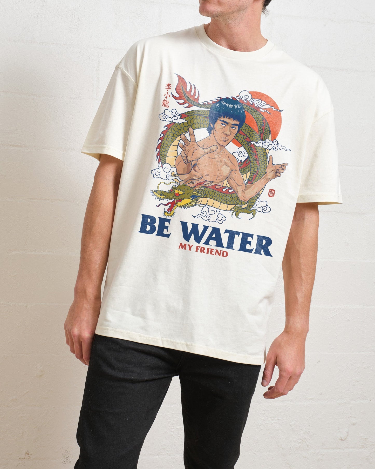 Bruce Lee Be Water T-Shirt Unisex T-shirt, Sweatshirt, Hoodie, Long Sleeve Tee - T-Shirt, Sweatshirt, Hoodie