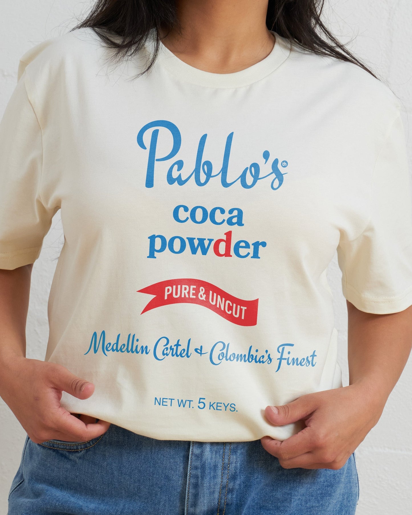 Pablo's Coca Powder T-Shirt Unisex T-shirt, Sweatshirt, Hoodie, Long Sleeve Tee - T-Shirt, Sweatshirt, Hoodie