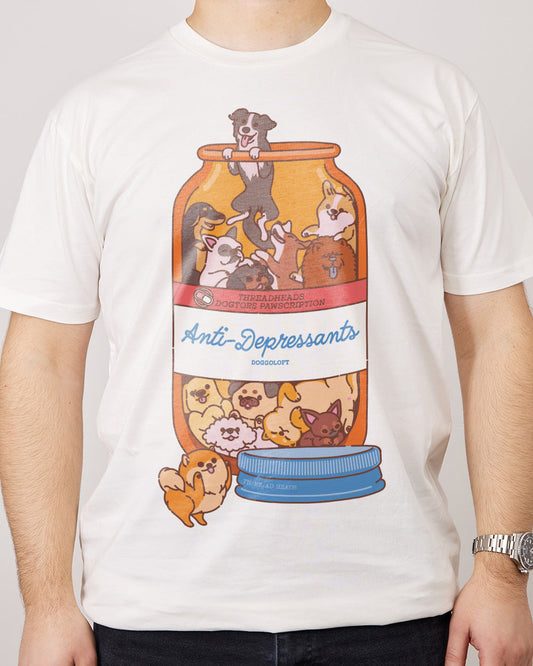Anti-Depressants Dog Edition T-Shirt Unisex T-shirt, Sweatshirt, Hoodie, Long Sleeve Tee - T-Shirt, Sweatshirt, Hoodie