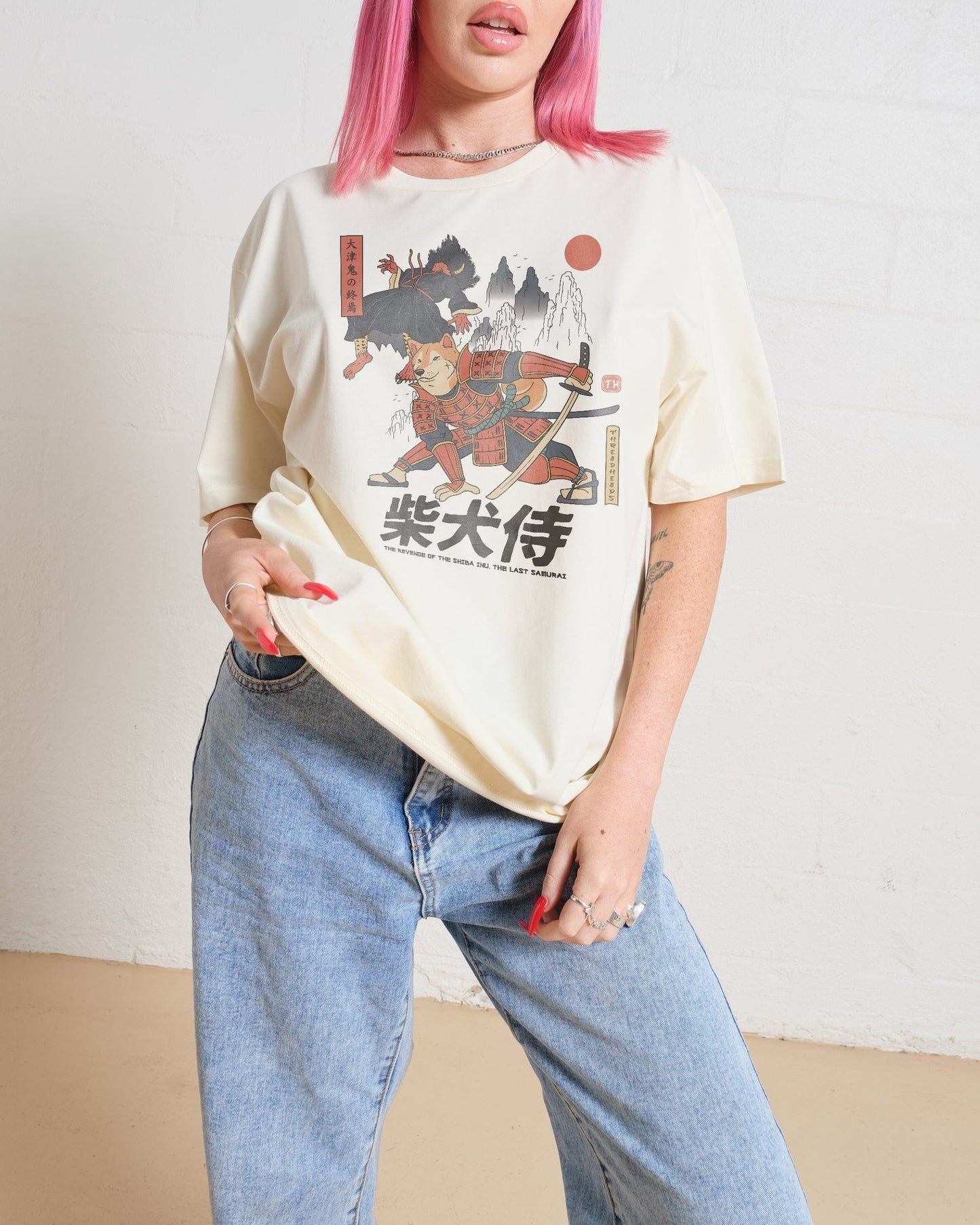 Shiba Samurai T-Shirt Unisex T-shirt, Sweatshirt, Hoodie, Long Sleeve Tee - T-Shirt, Sweatshirt, Hoodie