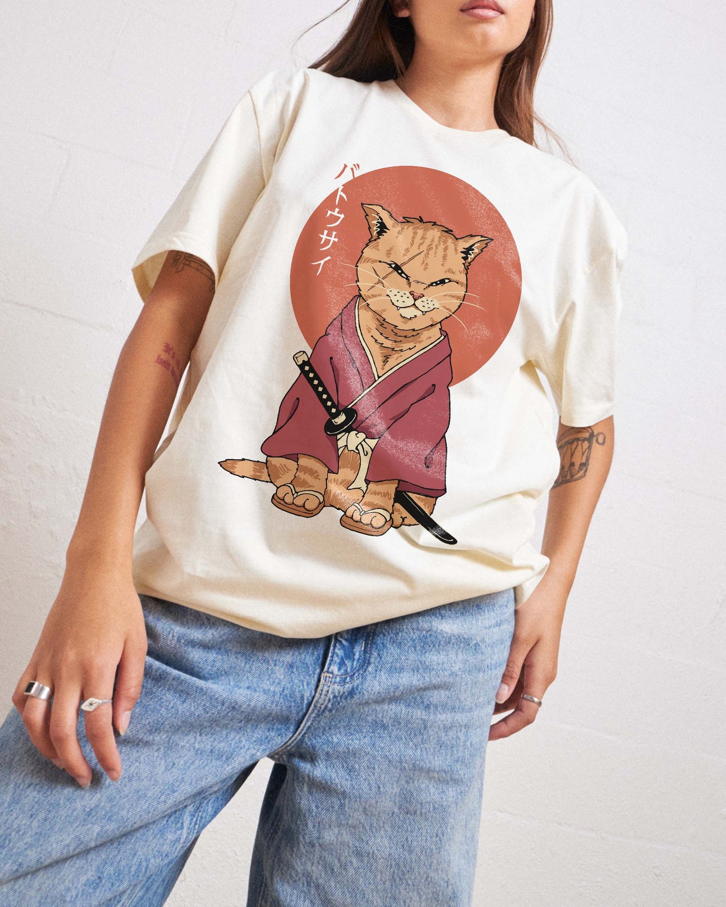Neko Battousai T-Shirt Unisex T-shirt, Sweatshirt, Hoodie, Long Sleeve Tee - T-Shirt, Sweatshirt, Hoodie