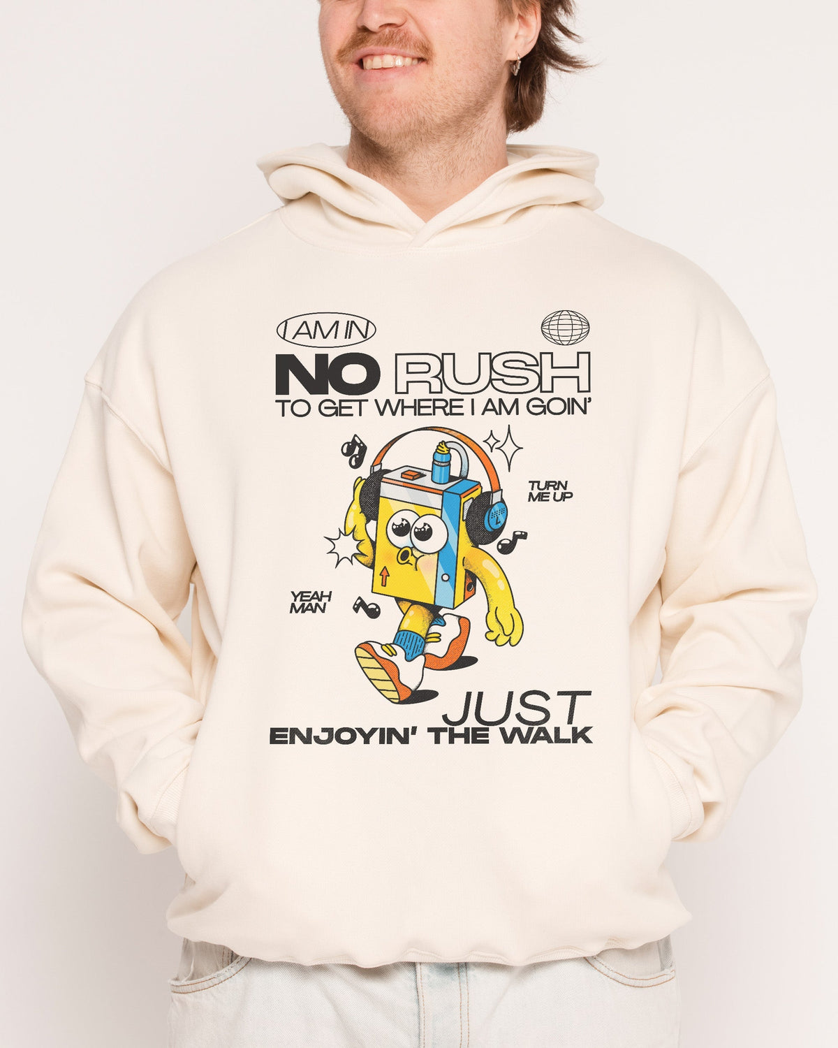 No Rush Hoodie Unisex T-shirt, Sweatshirt, Hoodie, Long Sleeve Tee - T-Shirt, Sweatshirt, Hoodie