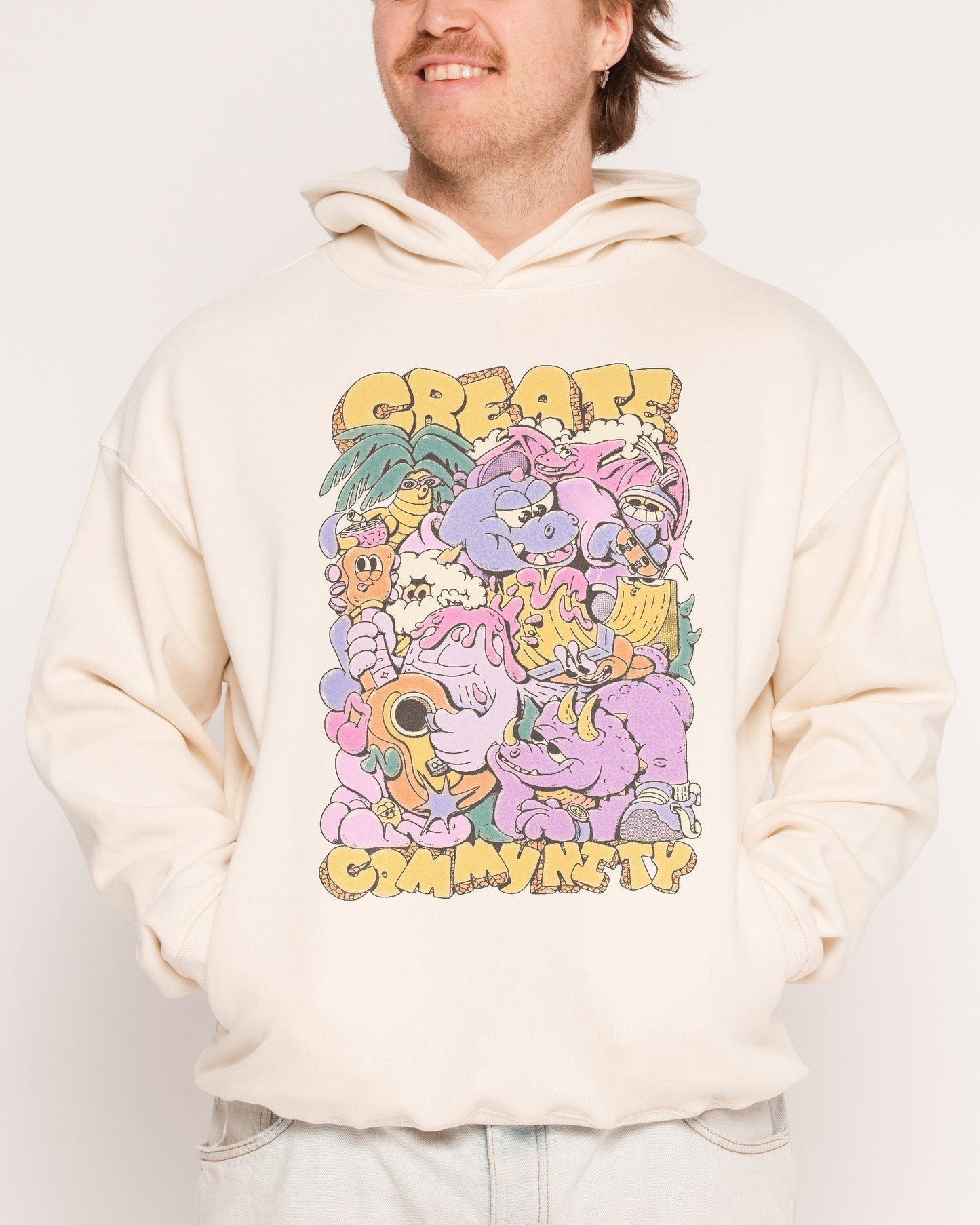 Create Community Hoodie Unisex T-shirt, Sweatshirt, Hoodie, Long Sleeve Tee - T-Shirt, Sweatshirt, Hoodie