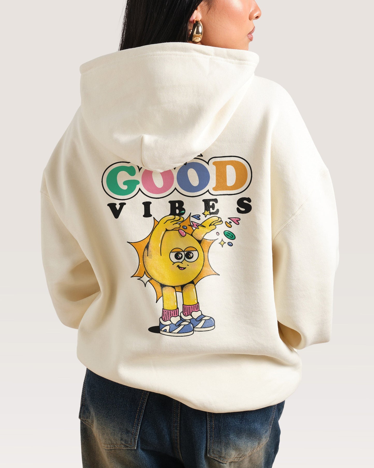 Hit Em' With the Good Vibes Hoodie Unisex T-shirt, Sweatshirt, Hoodie, Long Sleeve Tee - T-Shirt, Sweatshirt, Hoodie