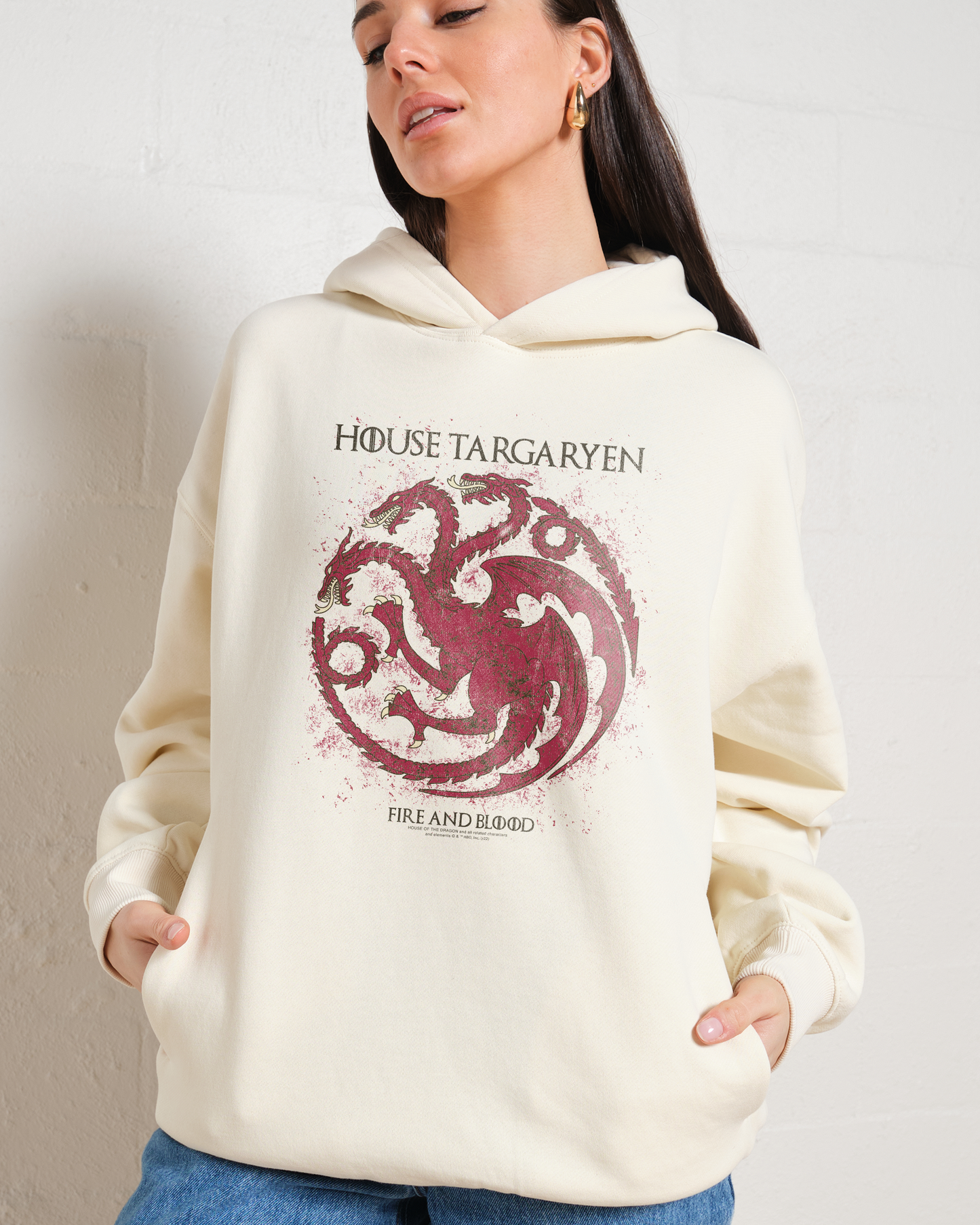 Targaryen Sigil Hoodie Unisex T-shirt, Sweatshirt, Hoodie, Long Sleeve Tee - T-Shirt, Sweatshirt, Hoodie