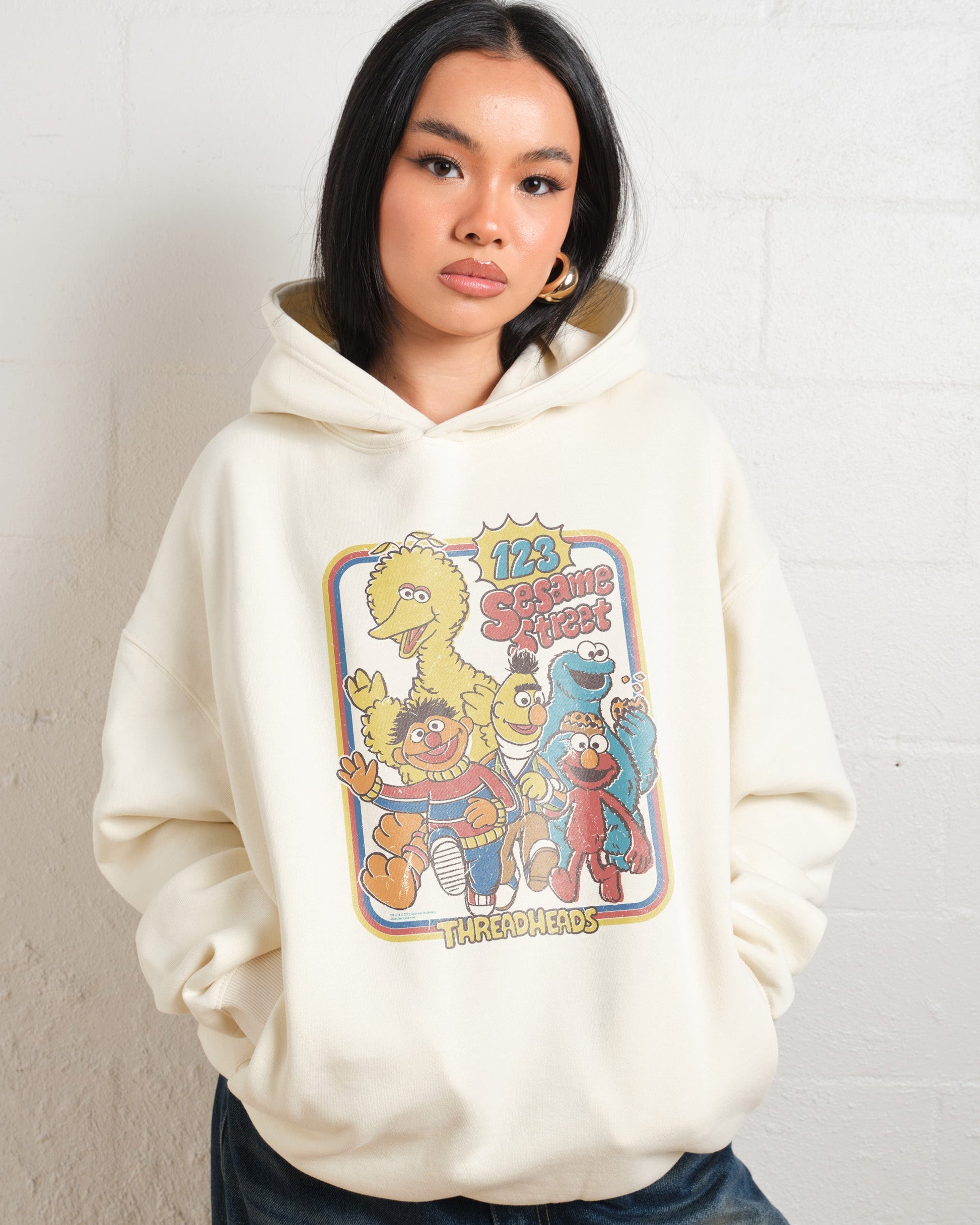 123 Sesame St Hoodie Unisex T-shirt, Sweatshirt, Hoodie, Long Sleeve Tee - T-Shirt, Sweatshirt, Hoodie