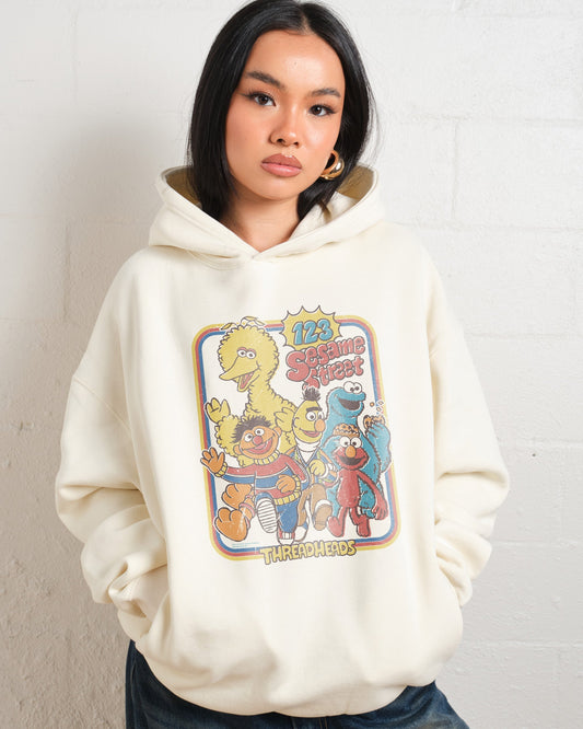 123 Sesame St Hoodie Unisex T-shirt, Sweatshirt, Hoodie, Long Sleeve Tee - T-Shirt, Sweatshirt, Hoodie