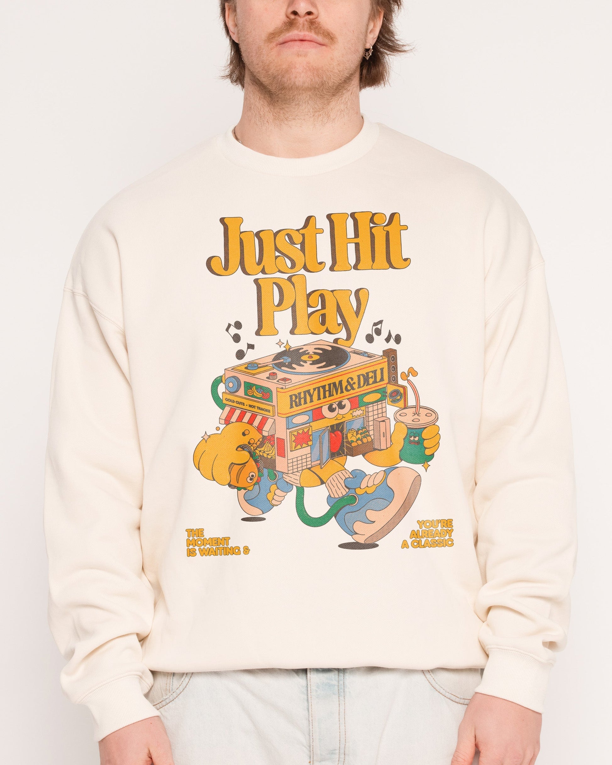 Just Hit Play Sweatshirt Unisex T-shirt, Sweatshirt, Hoodie, Long Sleeve Tee - T-Shirt, Sweatshirt, Hoodie