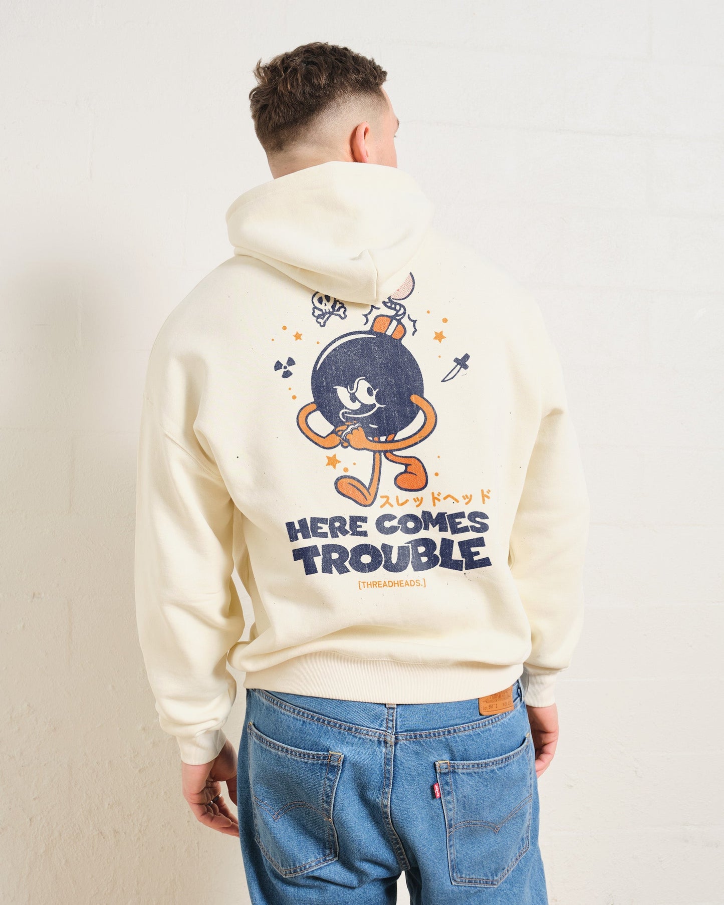 Here Comes Trouble Hoodie Unisex T-shirt, Sweatshirt, Hoodie, Long Sleeve Tee - T-Shirt, Sweatshirt, Hoodie