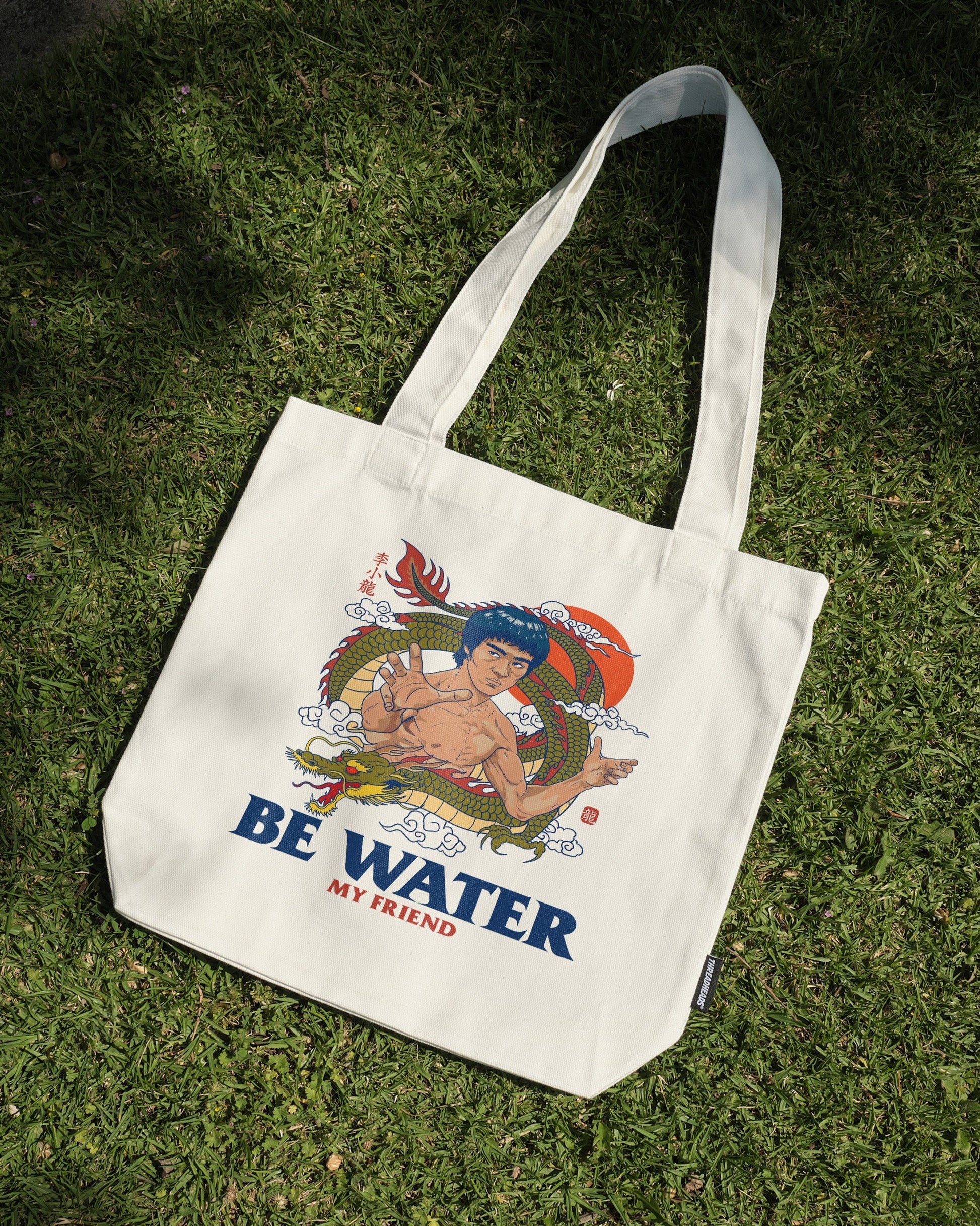 Bruce Lee Be Water Tote Bag Unisex T-shirt, Sweatshirt, Hoodie, Long Sleeve Tee - T-Shirt, Sweatshirt, Hoodie