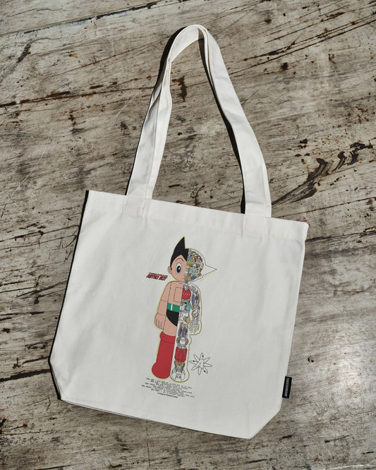 Astro Boy Half Robot Tote Bag Unisex T-shirt, Sweatshirt, Hoodie, Long Sleeve Tee - T-Shirt, Sweatshirt, Hoodie