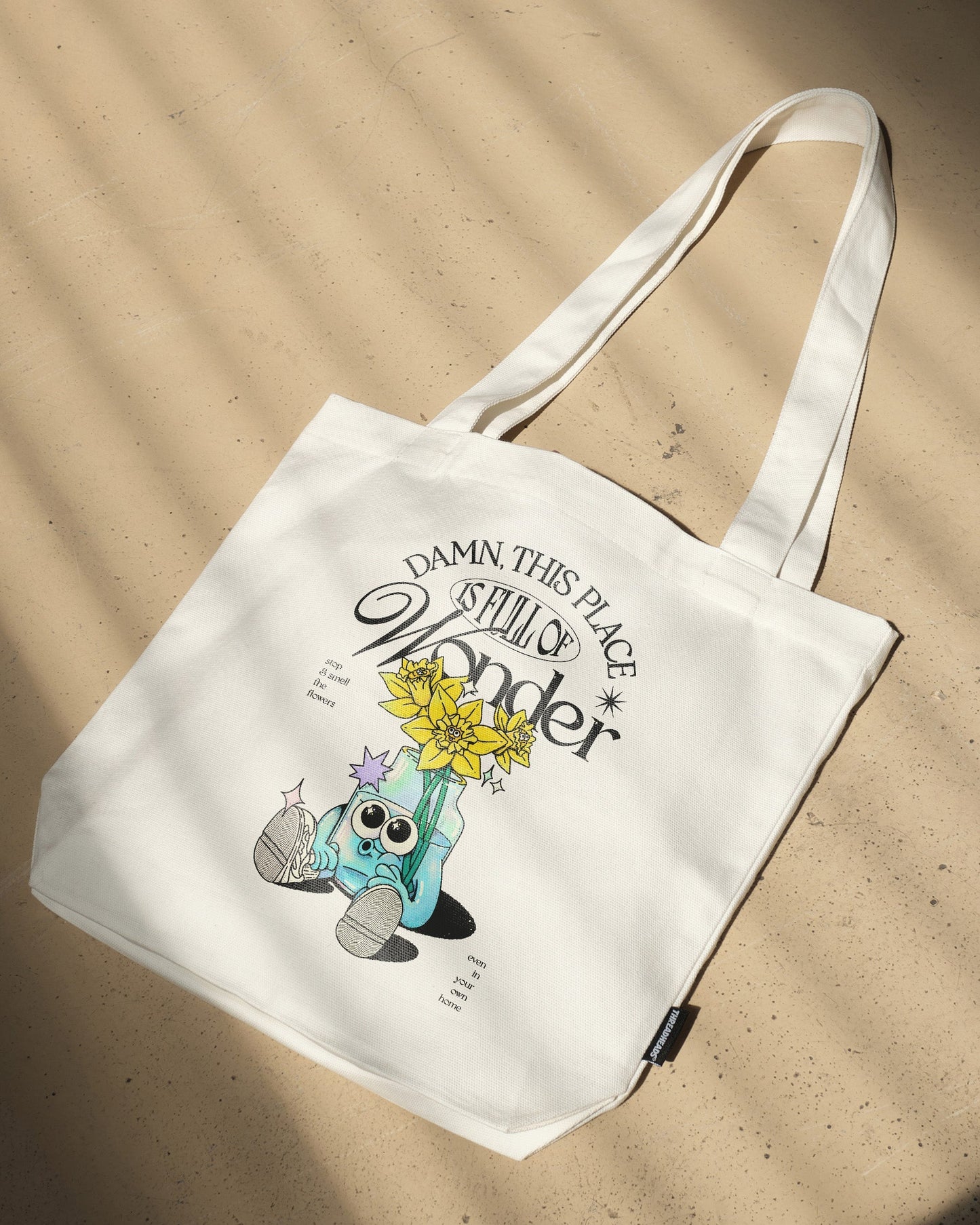 Damn This Place is Full of Wonder Tote Bag Unisex T-shirt, Sweatshirt, Hoodie, Long Sleeve Tee - T-Shirt, Sweatshirt, Hoodie
