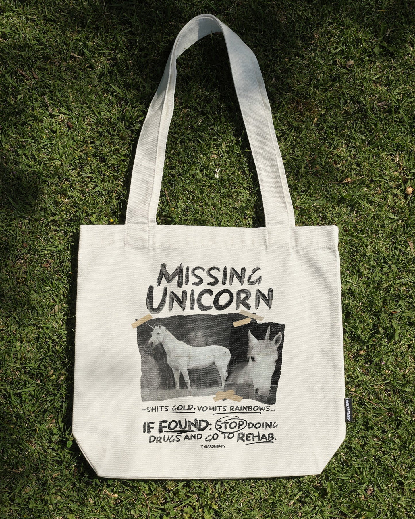 Missing Unicorn Tote Bag Unisex T-shirt, Sweatshirt, Hoodie, Long Sleeve Tee - T-Shirt, Sweatshirt, Hoodie
