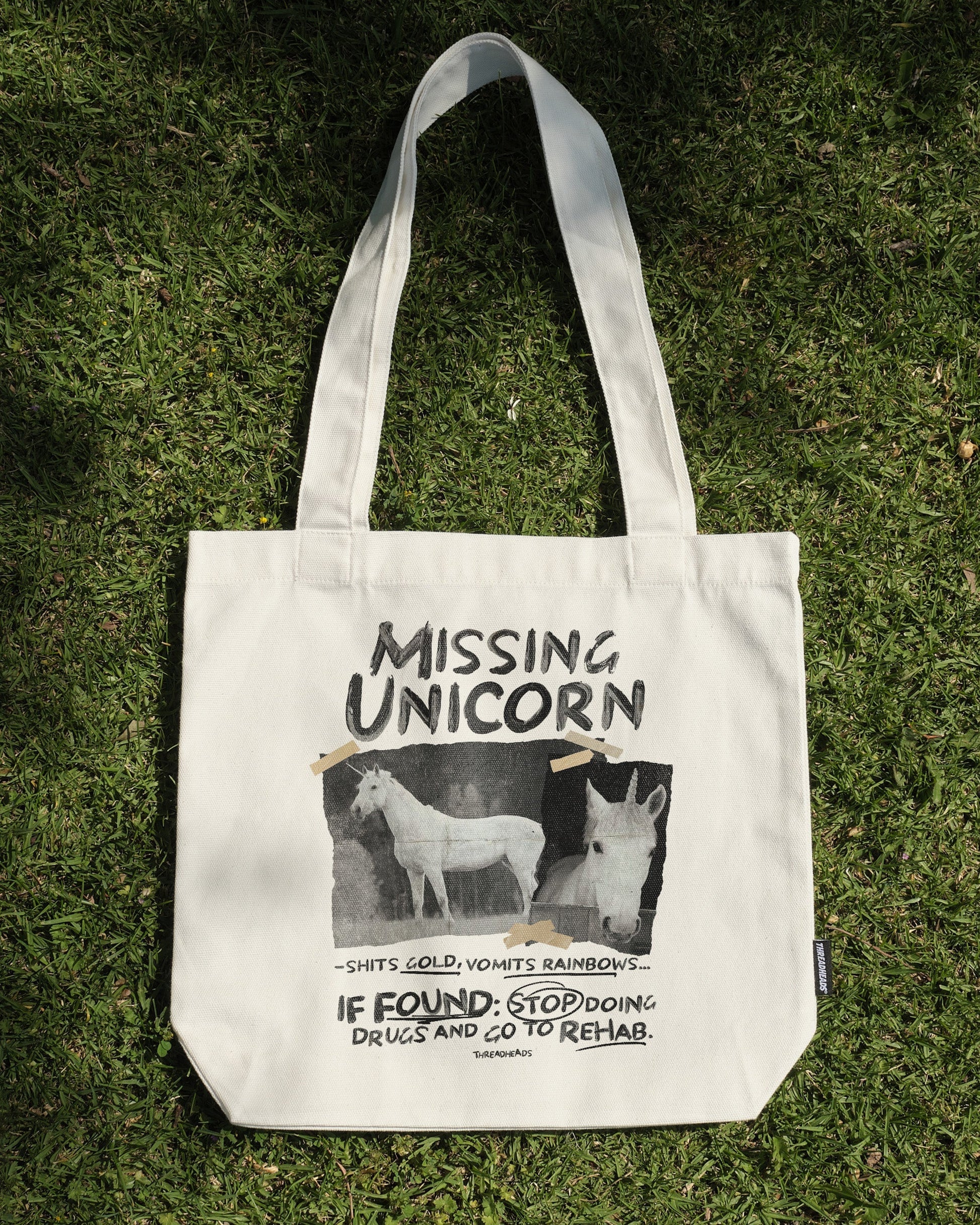 Missing Unicorn Tote Bag Unisex T-shirt, Sweatshirt, Hoodie, Long Sleeve Tee - T-Shirt, Sweatshirt, Hoodie