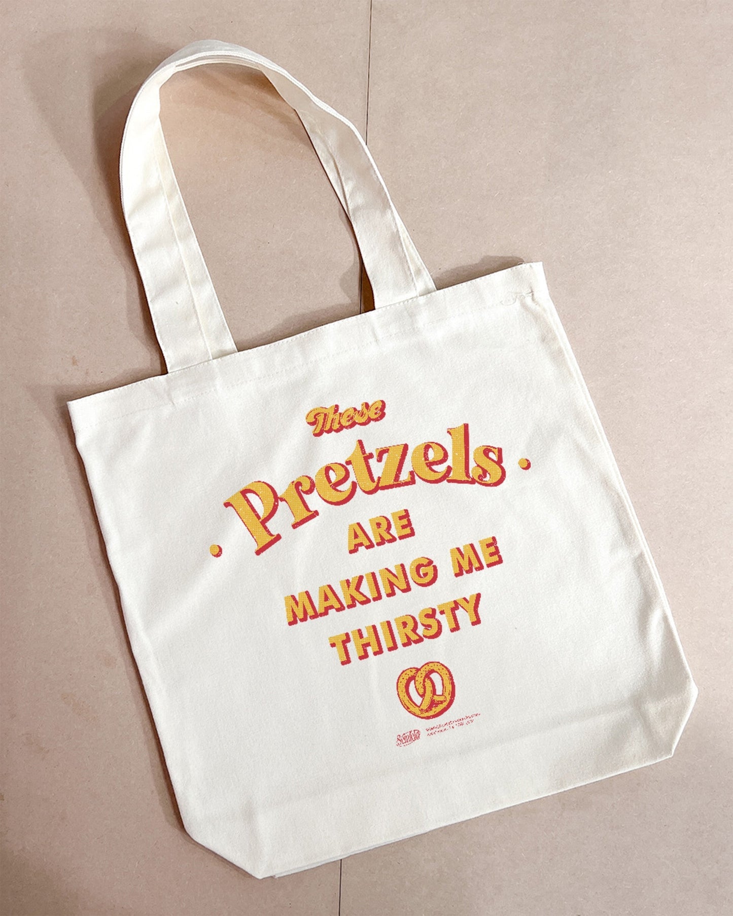 These Pretzels Are Making Me Thirsty Tote Bag Unisex T-shirt, Sweatshirt, Hoodie, Long Sleeve Tee - T-Shirt, Sweatshirt, Hoodie