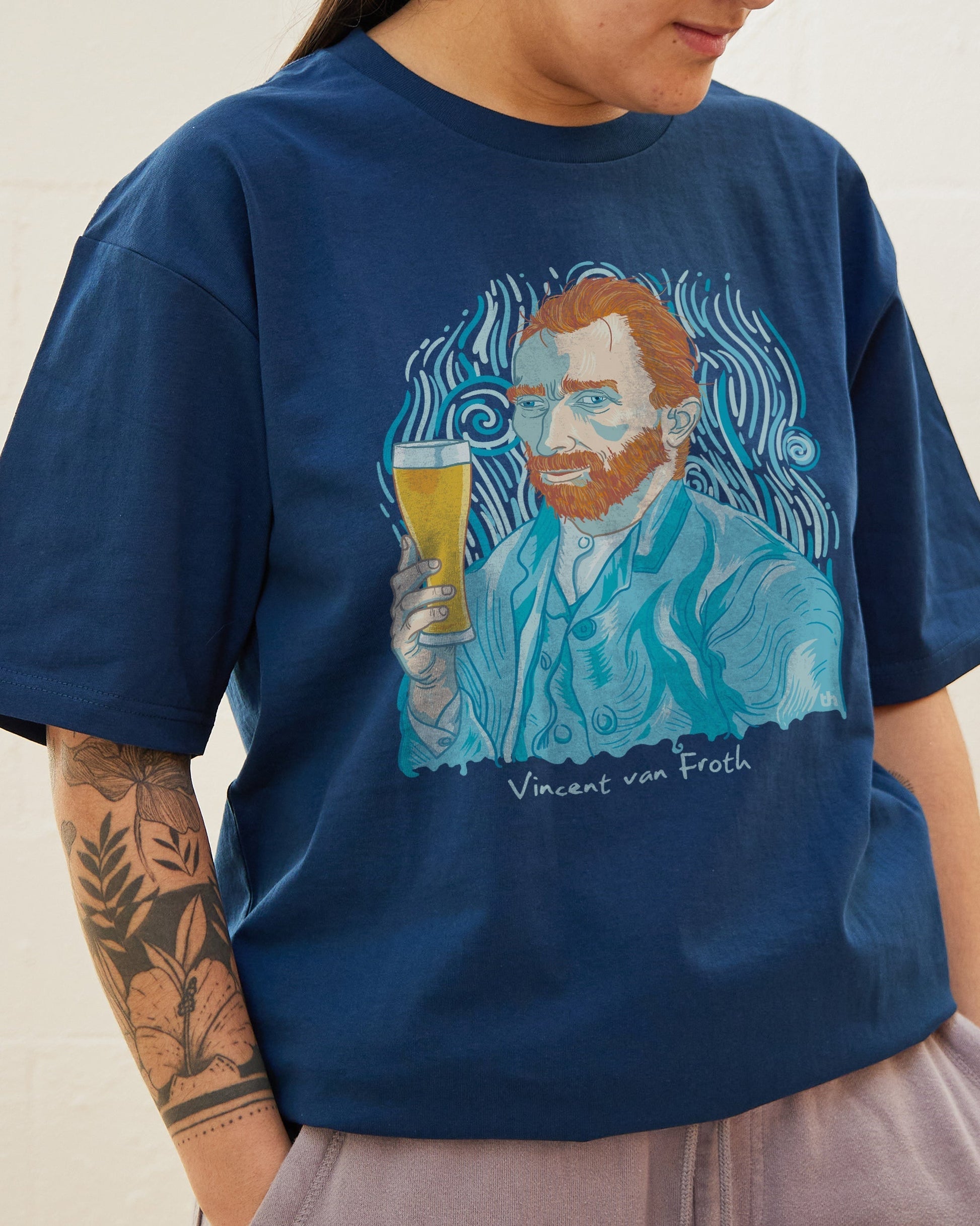 Vincent Van Froth T-Shirt Unisex T-shirt, Sweatshirt, Hoodie, Long Sleeve Tee - T-Shirt, Sweatshirt, Hoodie
