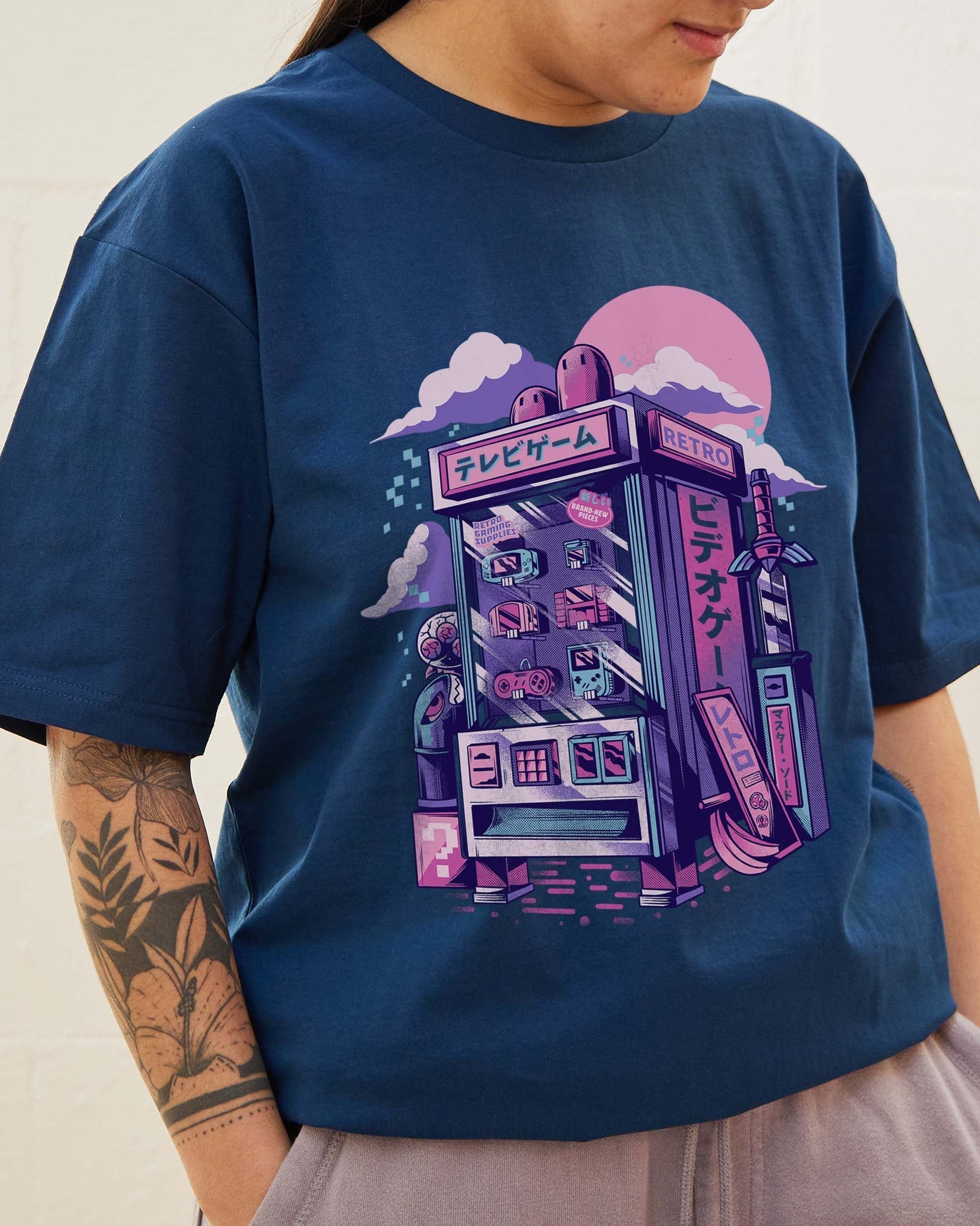 Retro Vending Machine T-Shirt Unisex T-shirt, Sweatshirt, Hoodie, Long Sleeve Tee - T-Shirt, Sweatshirt, Hoodie